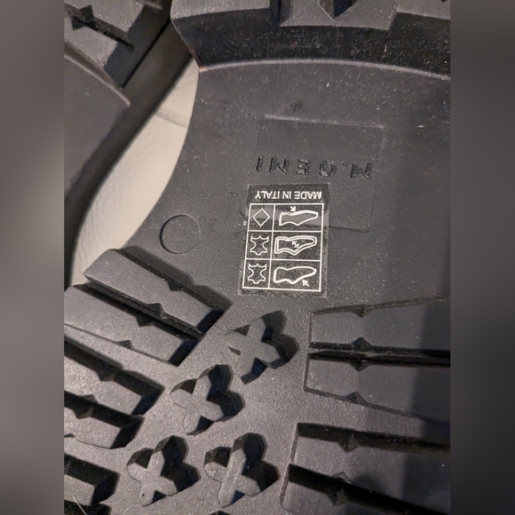 M. Gemi The Alpi White Combat Boot - Picture 8 of 8